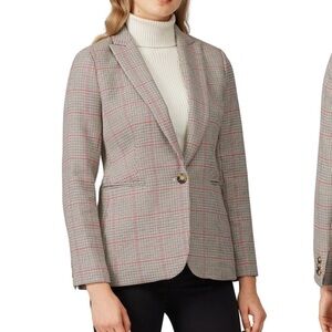 J. Crew Women's Kyle Plaid Houndstooth Parke Blazer In Multicolor Size 4